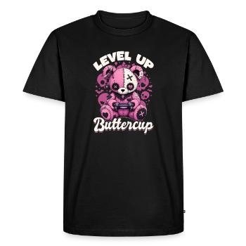 Pastel Goth Soft Goth Gaming Gamer - T-shirt Premium bio Homme - noir - Devant - Nico (187cm)