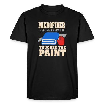 Garage Detailer Car Detailing Car Detailer - Men's Premium Organic T-Shirt - black - Front - Nico (187cm)