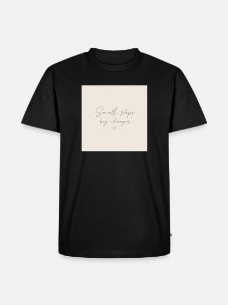 3BF53FEA-0E7A-4554-AD83-F170A37D2389 - Men's Premium Organic T-Shirt - black