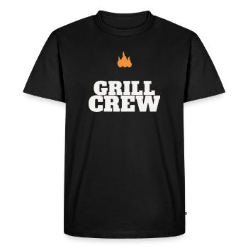 Équipe de grillage barbecue grillé Grill Master Team Fête des pères - T-shirt Premium bio Homme - noir - Devant - Nico (187cm)