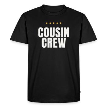 Cousin Crew Cousins Family Matching Reunion - Men's Premium Organic T-Shirt - black - Front - Nico (187cm)