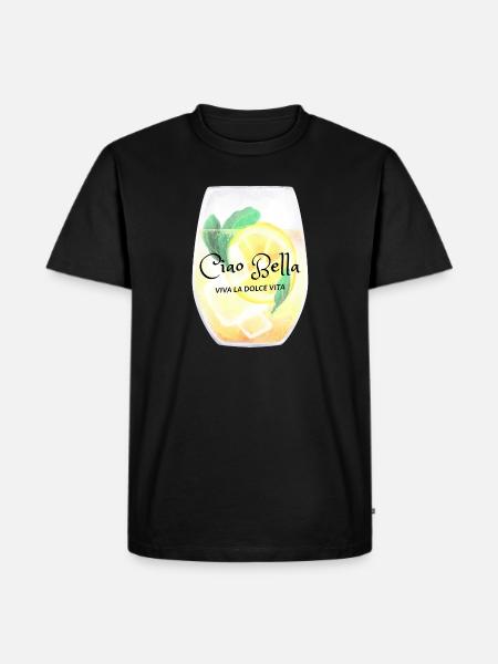 Ciao Bella Citrus Glow - Men's Premium Organic T-Shirt - black