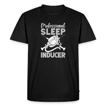 Anesthesiologist Sleep Inducer Anesthesia - Men's Premium Organic T-Shirt - black - Front - Nico (187cm)
