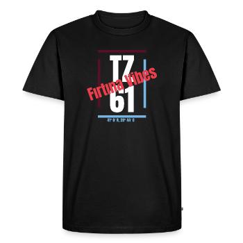 Firtina Vibes Trabzon - Men's Premium Organic T-Shirt - black - Front - Nico (187cm)