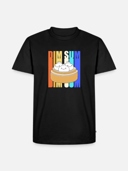 Dim sum - T-shirt Premium bio Homme - noir