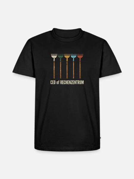 CEO of Data Center - Men's Premium Organic T-Shirt - black