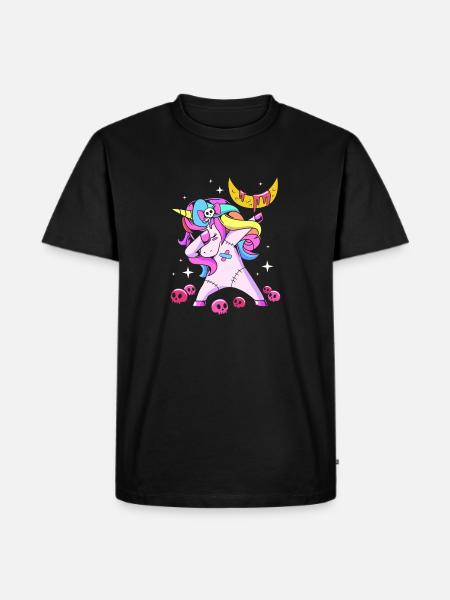 Pastel Gothic - Men's Premium Organic T-Shirt - black