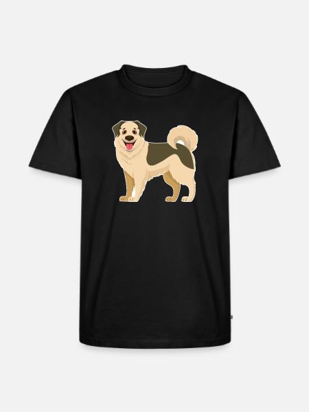  Anatolischer Hütehund - Männer Premium Bio T-Shirt - Schwarz