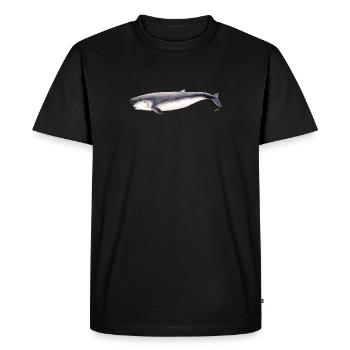 sperme pygmée cachalot pygmée baleine Kogia breviceps - T-shirt Premium bio Homme - noir - Devant - Nico (187cm)
