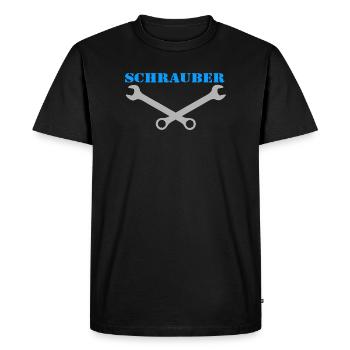 Tournevis, tournevis culte ........................ - T-shirt Premium bio Homme - noir - Devant - Nico (187cm)