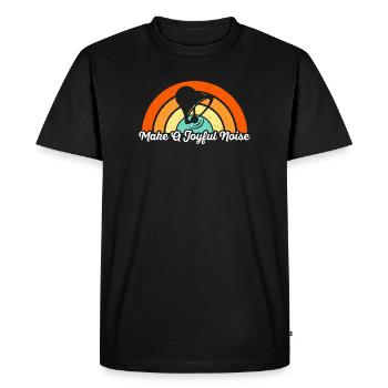 Choir Music Instrument Handbell Choir - Men's Premium Organic T-Shirt - black - Front - Nico (187cm)