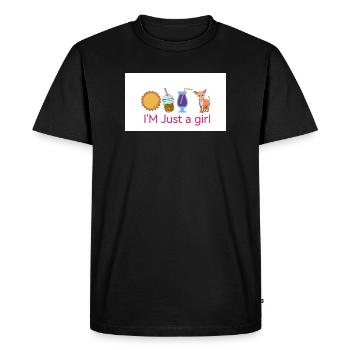 20260606_015043 - T-shirt Premium bio Homme - noir - Devant - Nico (187cm)