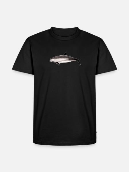Vaquita marina - Mexican porpoise - Marsouin - Men's Premium Organic T-Shirt - black