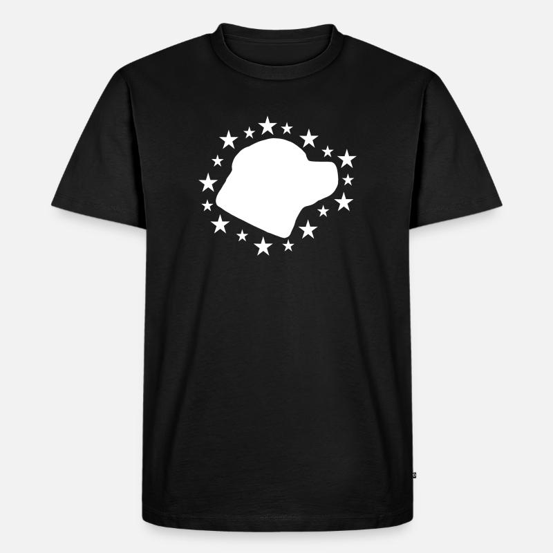 Rottweiler - Männer Premium Bio T-Shirt - Schwarz
