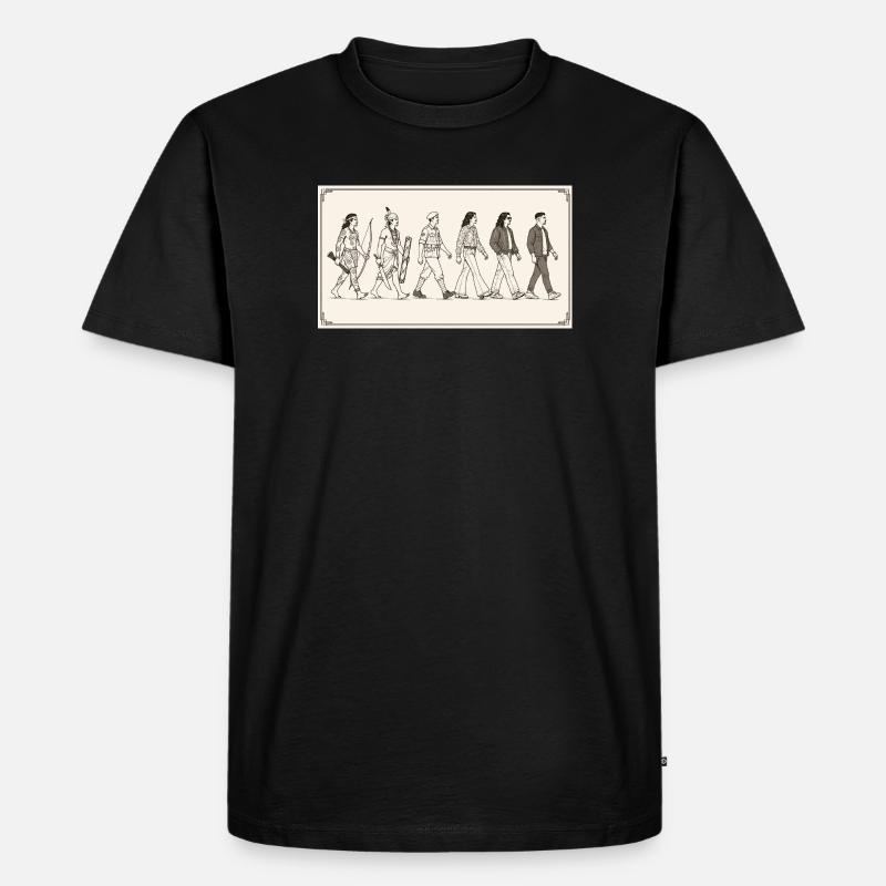 Évolution des Moluques par s2soon - T-shirt Premium bio Homme - noir