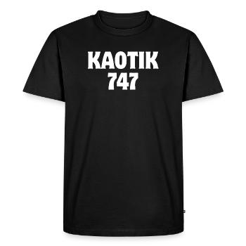 paix, France, j'aime la France - T-shirt Premium bio Homme - noir - Devant - Nico (187cm)