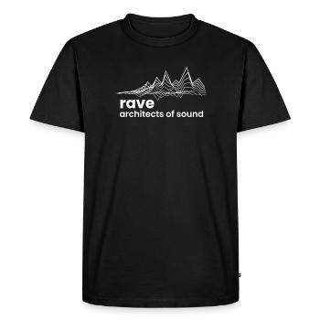 Rave Architects du Son - T-shirt Premium bio Homme - noir - Devant - Nico (187cm)