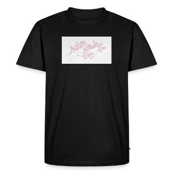 Main du Protecteur - T-shirt Premium bio Homme - noir - Devant - Nico (187cm)