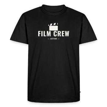 Film Crew Action Director Set Team Movie Production - Men's Premium Organic T-Shirt - black - Front - Nico (187cm)