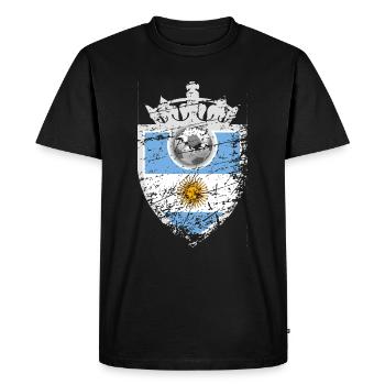  argentin Championnat d'Europe Championnat du monde Sport - T-shirt Premium bio Homme - noir - Devant - Nico (187cm)