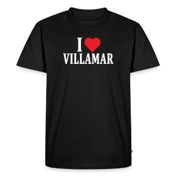 t-shirt J’adore Villamar t-shirt Sardaigne - T-shirt Premium bio Homme - noir - Devant - Nico (187cm)
