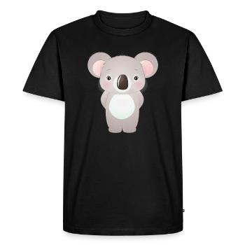 Koala Bear Australie - T-shirt Premium bio Homme - noir - Devant - Nico (187cm)