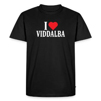 t-shirt J’adore Viddalba t-shirt Sardaigne - T-shirt Premium bio Homme - noir - Devant - Nico (187cm)