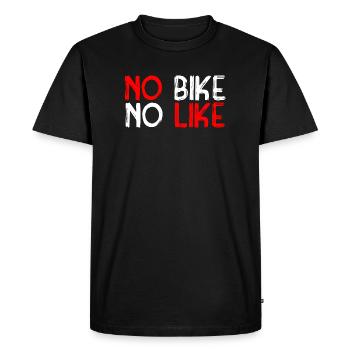 Cyclisme - T-shirt Premium bio Homme - noir - Devant - Nico (187cm)
