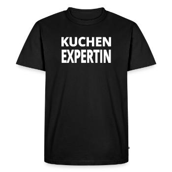 Gâteau - T-shirt Premium bio Homme - noir - Devant - Nico (187cm)