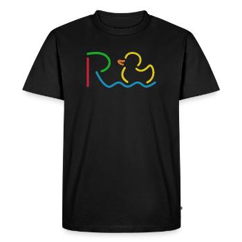 Finally Pension - Retirement - Pension - Men's Premium Organic T-Shirt - black - Front - Nico (187cm)