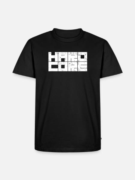Hardcore - T-shirt Premium bio Homme - noir