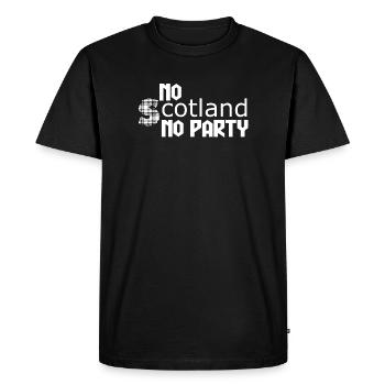 Art celtique en gras - T-shirt Premium bio Homme - noir - Devant - Nico (187cm)