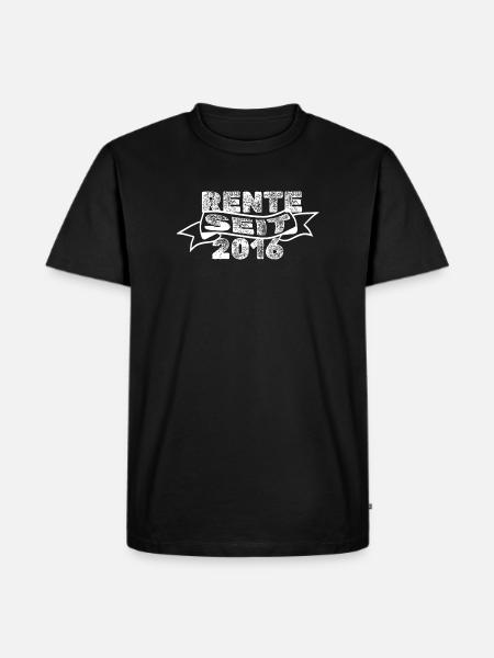 Pensioners 2016 - Men's Premium Organic T-Shirt - black