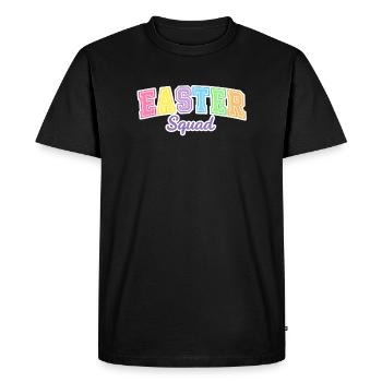 Chasse aux œufs de l’escouade de Pâques - T-shirt Premium bio Homme - noir - Devant - Nico (187cm)