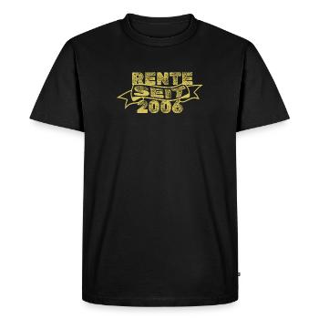 Pension 2006 - T-shirt Premium bio Homme - noir - Devant - Nico (187cm)
