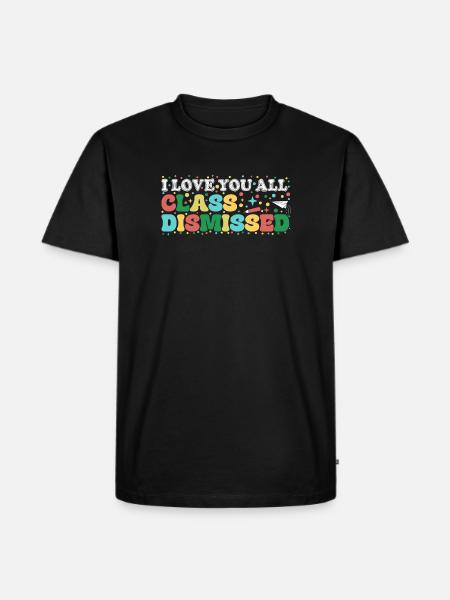 Class Dismissed: Colourful Fun - Men's Premium Organic T-Shirt - black