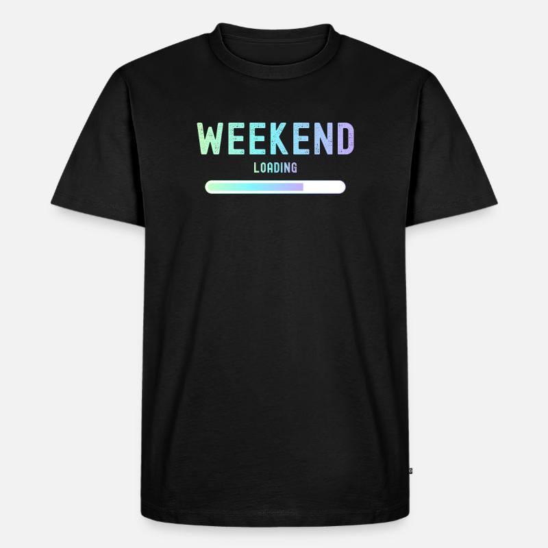 Weekend loading Weekend and leisure - Men's Premium Organic T-Shirt - black