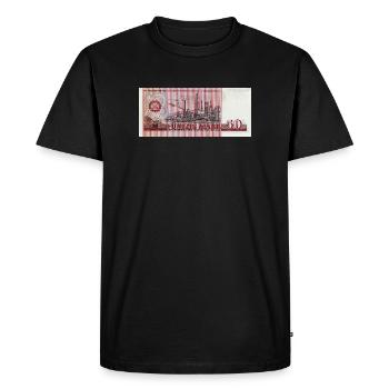50 Marks of the GDR - Men's Premium Organic T-Shirt - black - Front - Nico (187cm)
