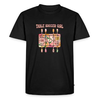 Baby-foot baby-foot Wuzzler - T-shirt Premium bio Homme - noir - Devant - Nico (187cm)