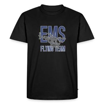 Helicopter Helicopter Pilot Helicopter - Men's Premium Organic T-Shirt - black - Front - Nico (187cm)