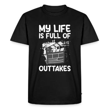 Acteur Drame Directeur Musical - T-shirt Premium bio Homme - noir - Devant - Nico (187cm)