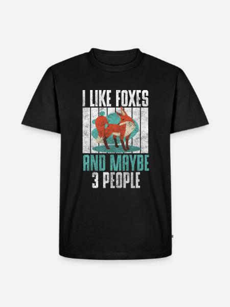 Forest Foxtail Sweet - Men's Premium Organic T-Shirt - black