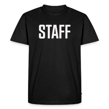 Personnel - T-shirt Premium bio Homme - noir - Devant - Nico (187cm)