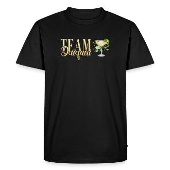 Équipe de cocktails de soirée de jeune fille Daiquiri - T-shirt Premium bio Homme - noir - Devant - Nico (187cm)