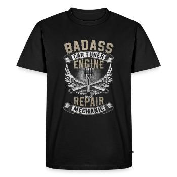 Car Performance Carguy Show and Shine - T-shirt Premium bio Homme - noir - Devant - Nico (187cm)