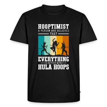 Hullern Tires Fitness Tires - Men's Premium Organic T-Shirt - black - Front - Nico (187cm)
