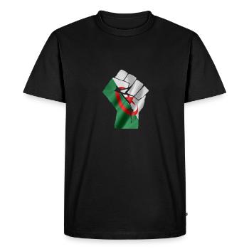 revolution algerie - T-shirt Premium bio Homme - noir - Devant - Nico (187cm)