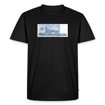 100 Marks of the GDR - Men's Premium Organic T-Shirt - black - Front - Nico (187cm)
