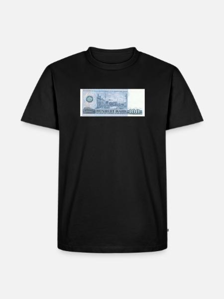 100 marks de la RDA - T-shirt Premium bio Homme - noir