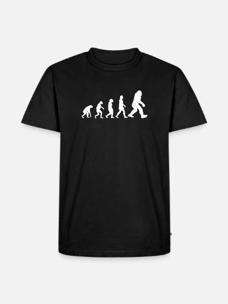 Bigfoot Sasquatch Cache-cache Dictons - T-shirt Premium bio Homme - noir